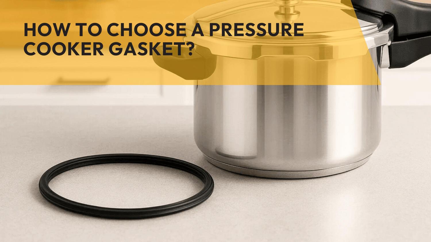 How to choose a Pressure Cooker gasket? - Twin Palmyra