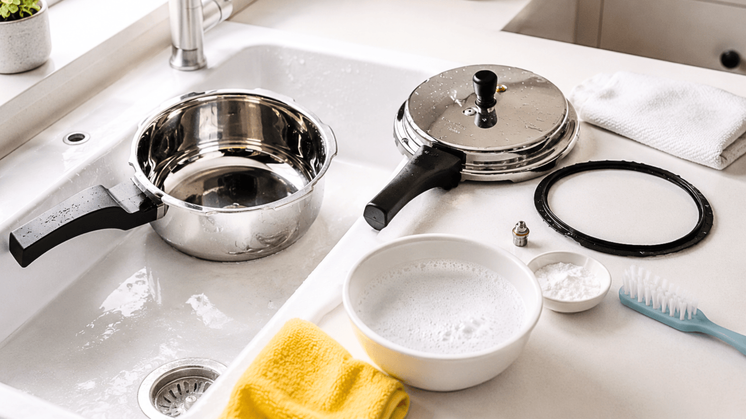How to Clean a Pressure Cooker: Step-By-Step Guide - Twin Palmyra
