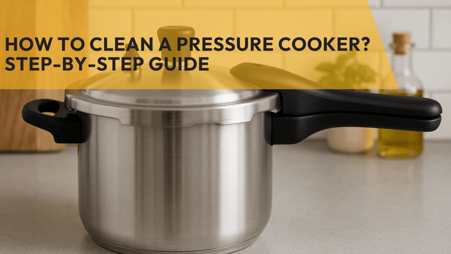 How to Clean a Pressure Cooker: Step-By-Step Guide - Twin Palmyra
