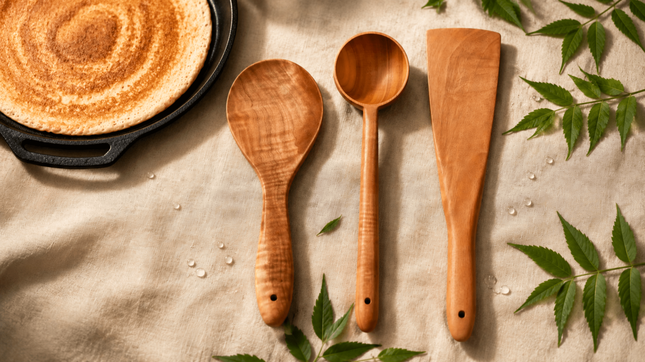 Neem Wood vs Plastic Utensils — 6 Reasons to Switch to Neem Wood Spatulas - Twin Palmyra