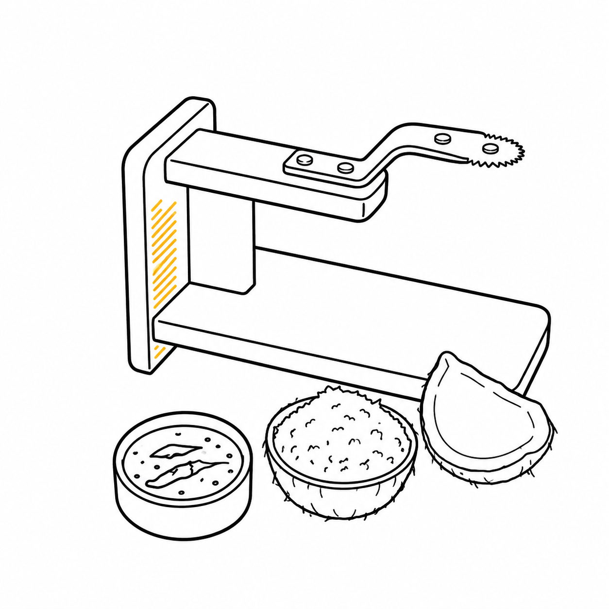 Essential Indian kitchen tools — chopping boards coconut scrapers and everyday utensils