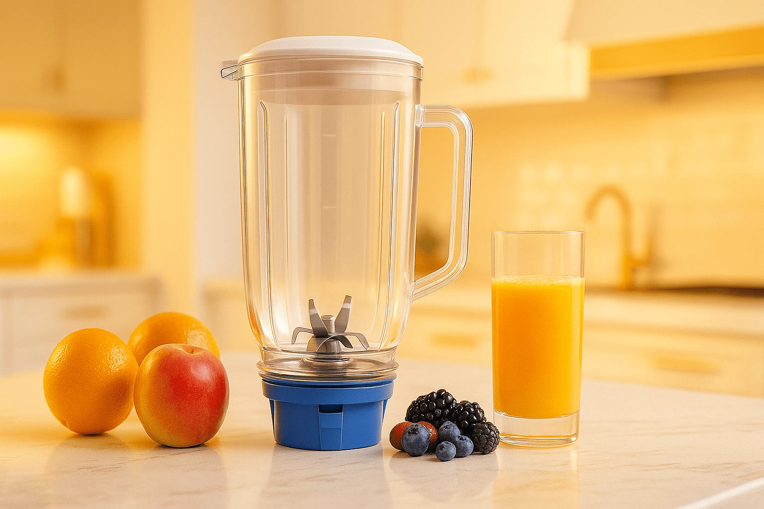1.5 Litre Juicer Jar for Traditional Mixer Grinder - Twin Palmyra