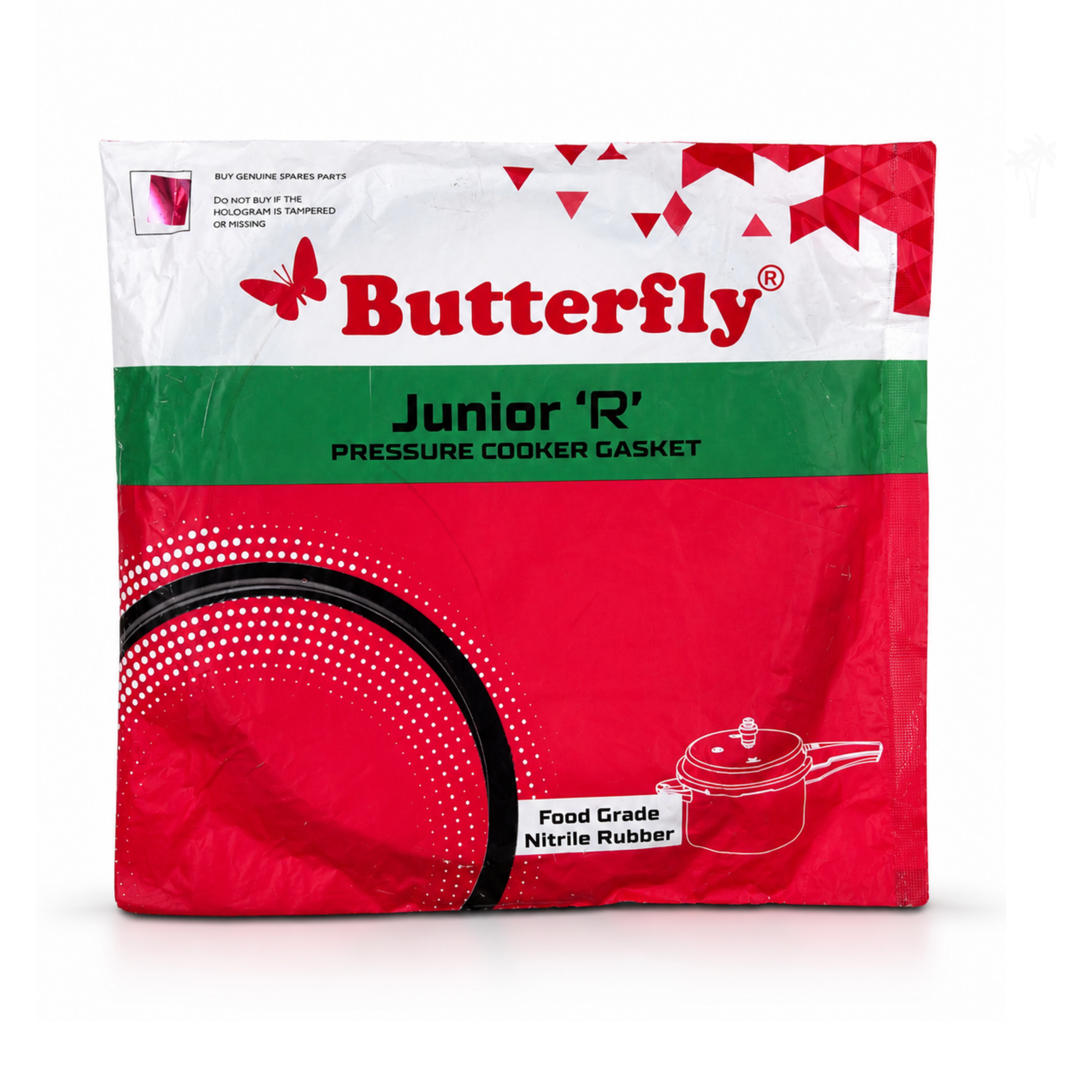 Butterfly Junior R Pressure Cooker Gasket – Rubber Sealing Ring