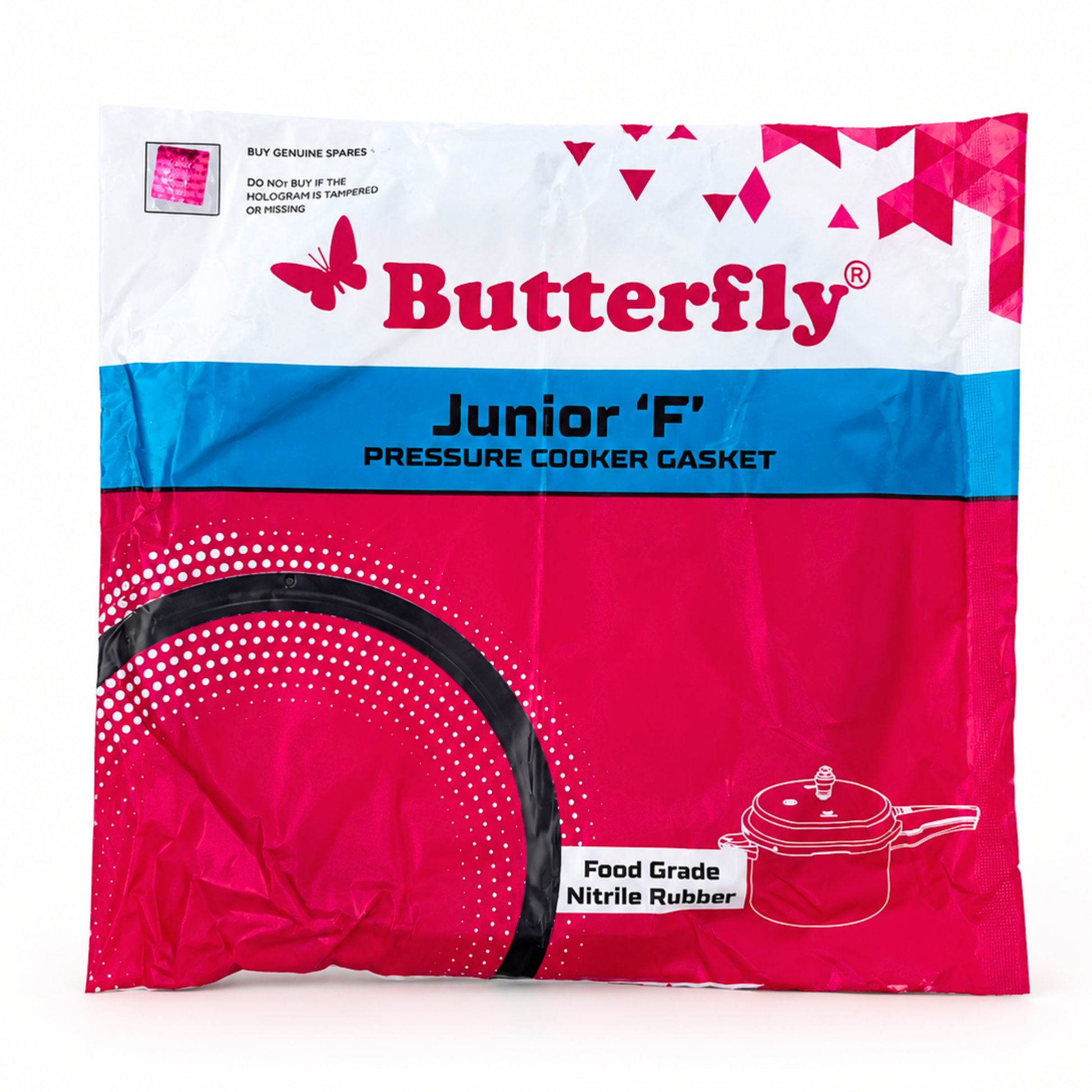 Butterfly Junior F Pressure Cooker Gasket – Rubber Sealing Ring