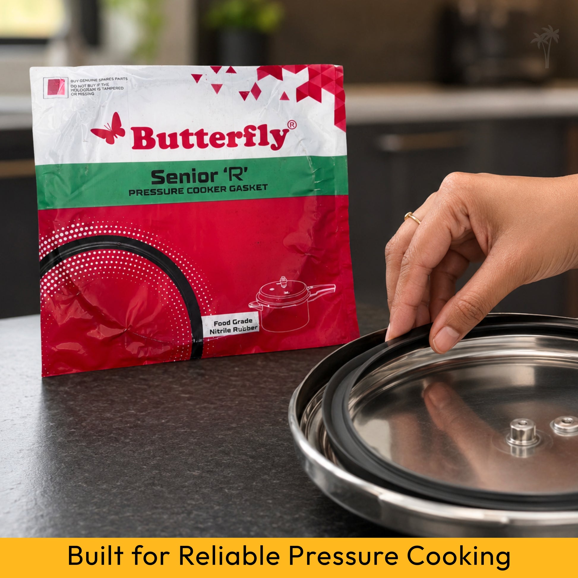 Butterfly Senior R Pressure Cooker Gasket – Rubber Sealing Ring