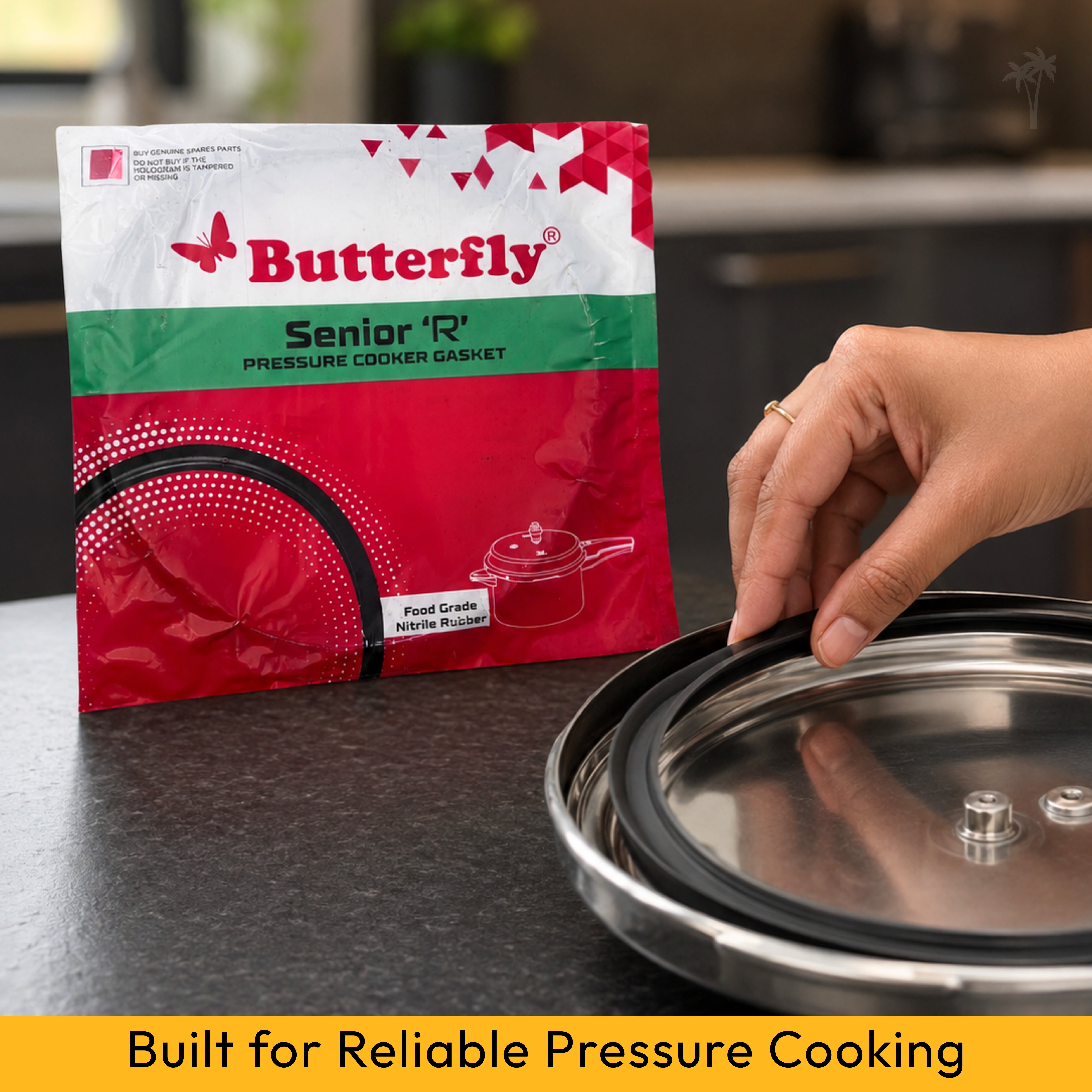 Butterfly Senior R Pressure Cooker Gasket – Rubber Sealing Ring