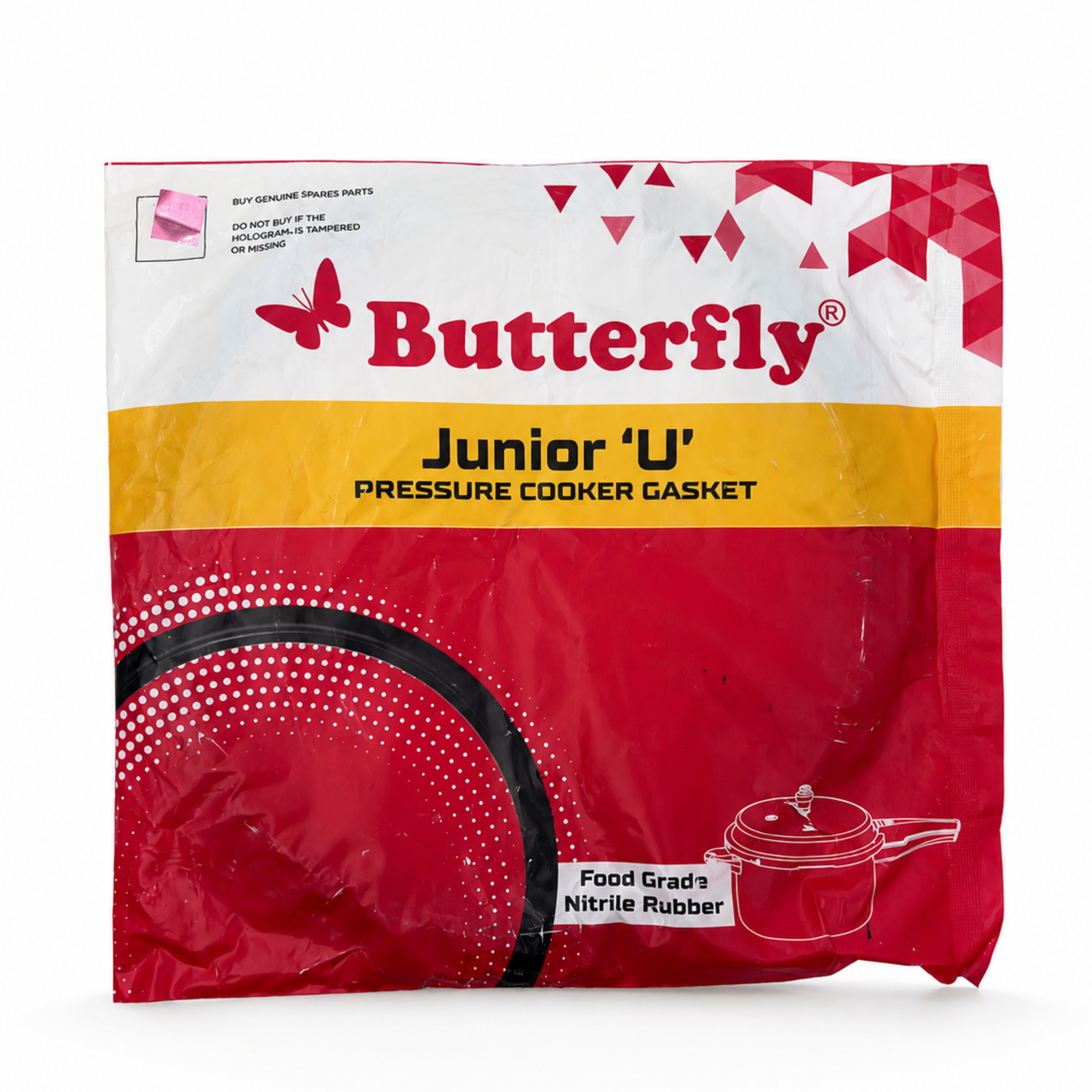 Butterfly Junior U Pressure Cooker Gasket – Rubber Sealing Ring