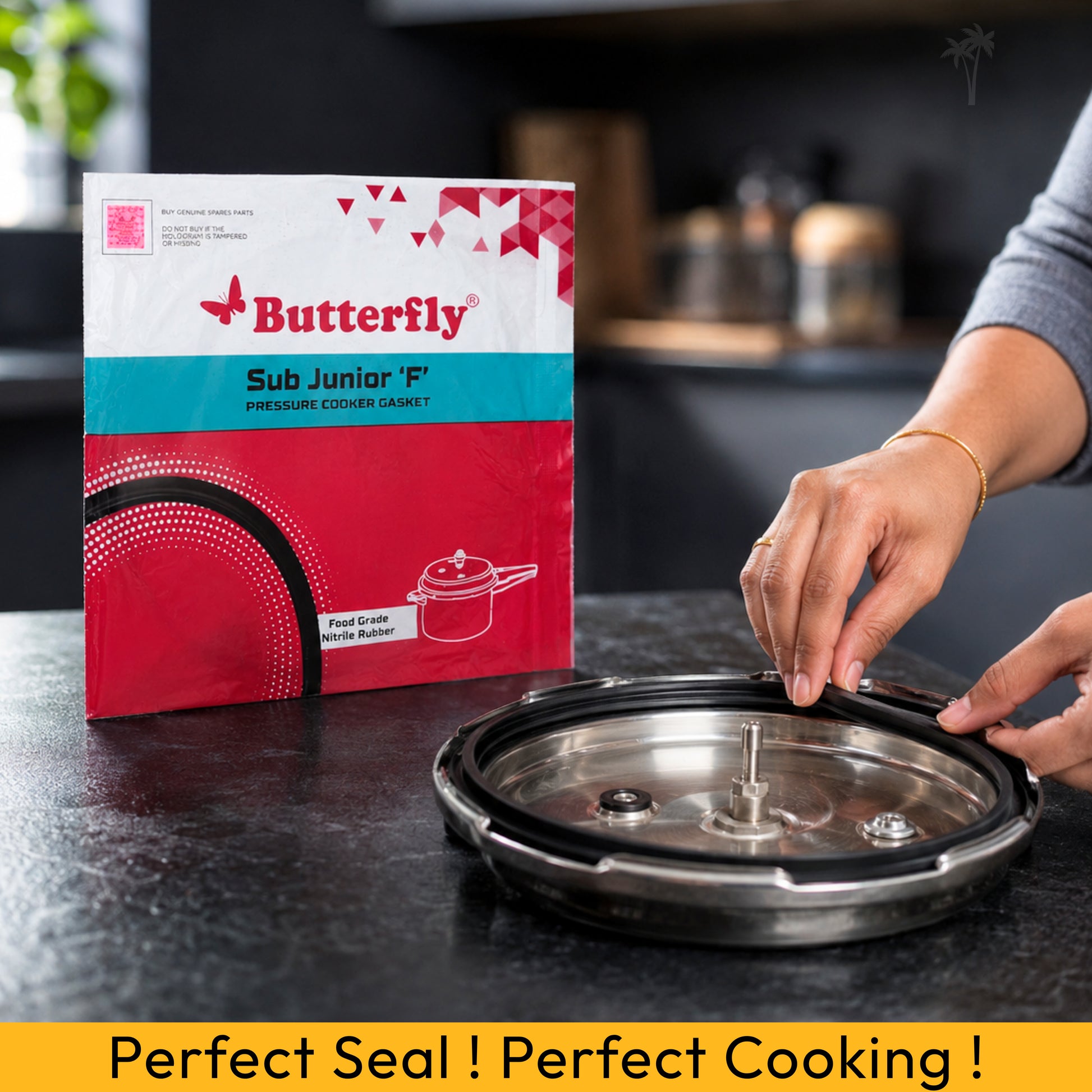 Butterfly Sub Junior F Pressure Cooker Gasket – Rubber Seal