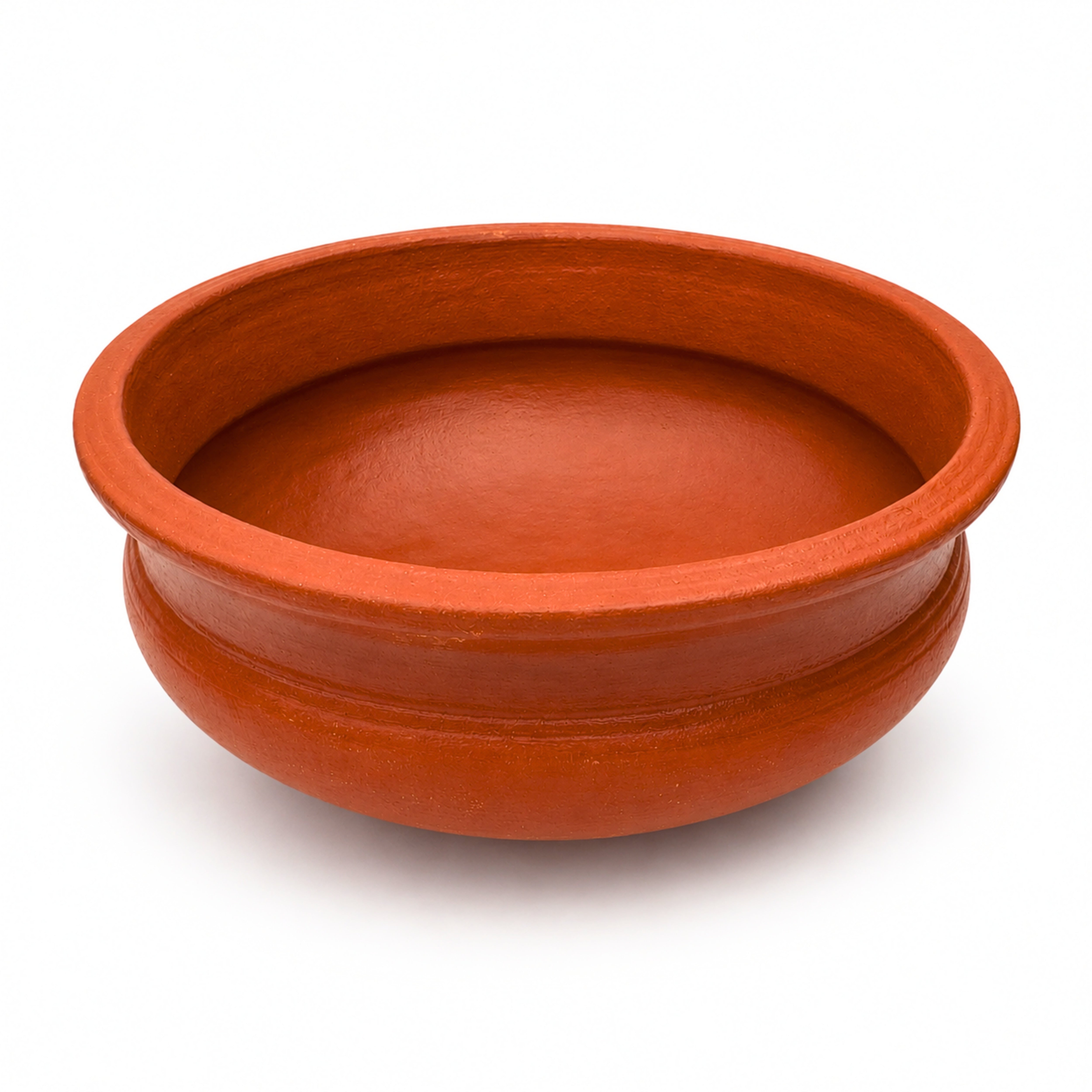 Clay Kulambu Satti Brown 30cm – Terracotta Curry Pot