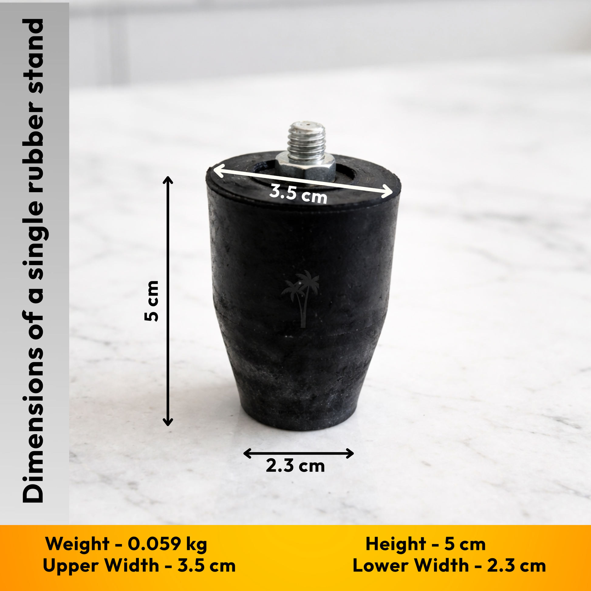 Gas stove Rubber Leg | Pack of 4 | Universal Fit for All Gas Stoves