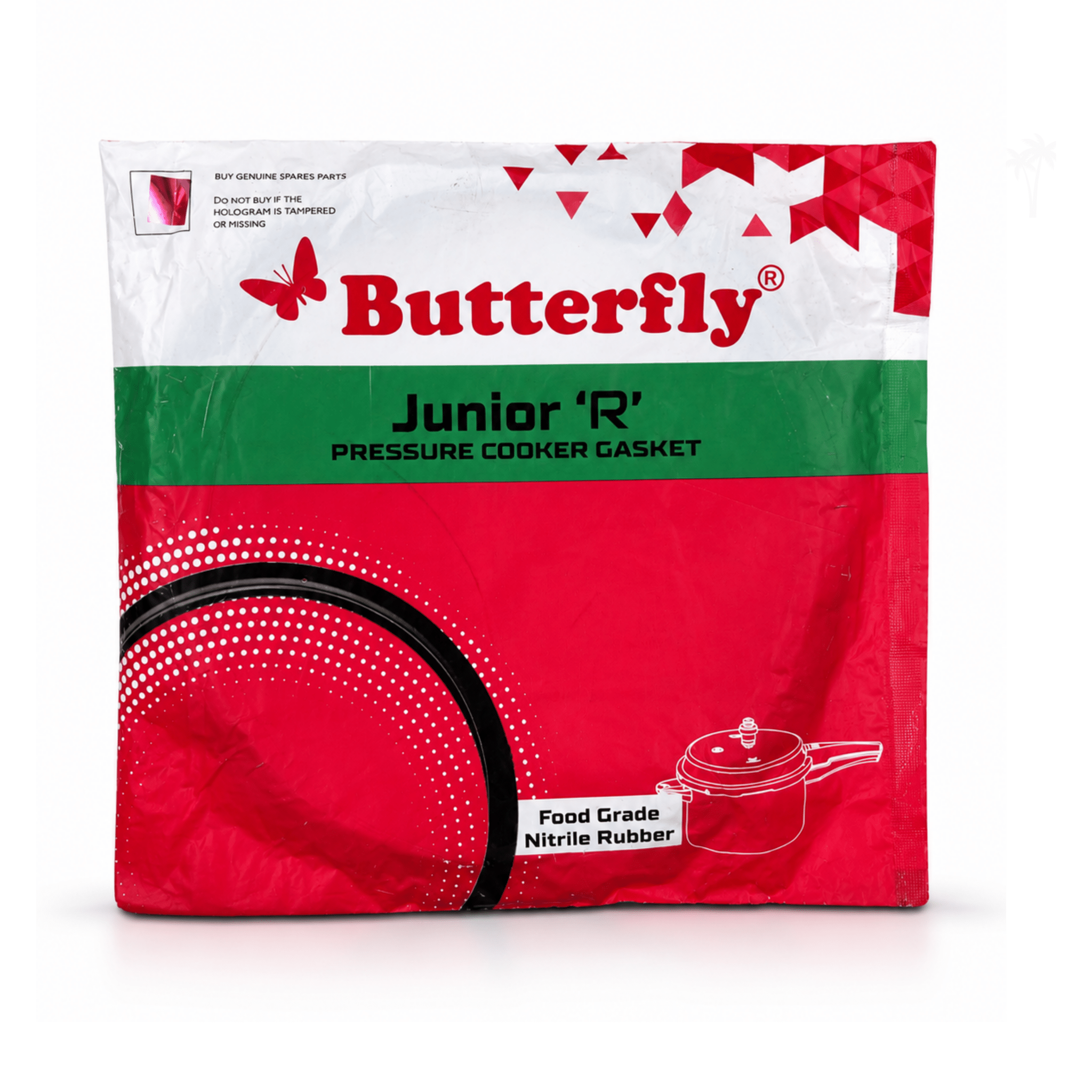 Butterfly Junior R Pressure Cooker Gasket – Rubber Sealing Ring - Twin Palmyra