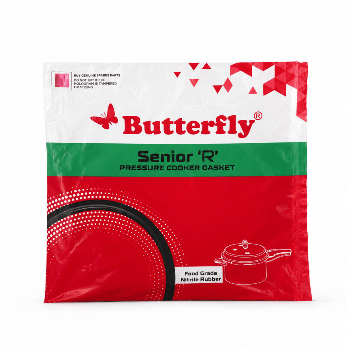 Butterfly Senior R Pressure Cooker Gasket – Rubber Sealing Ring - Twin Palmyra