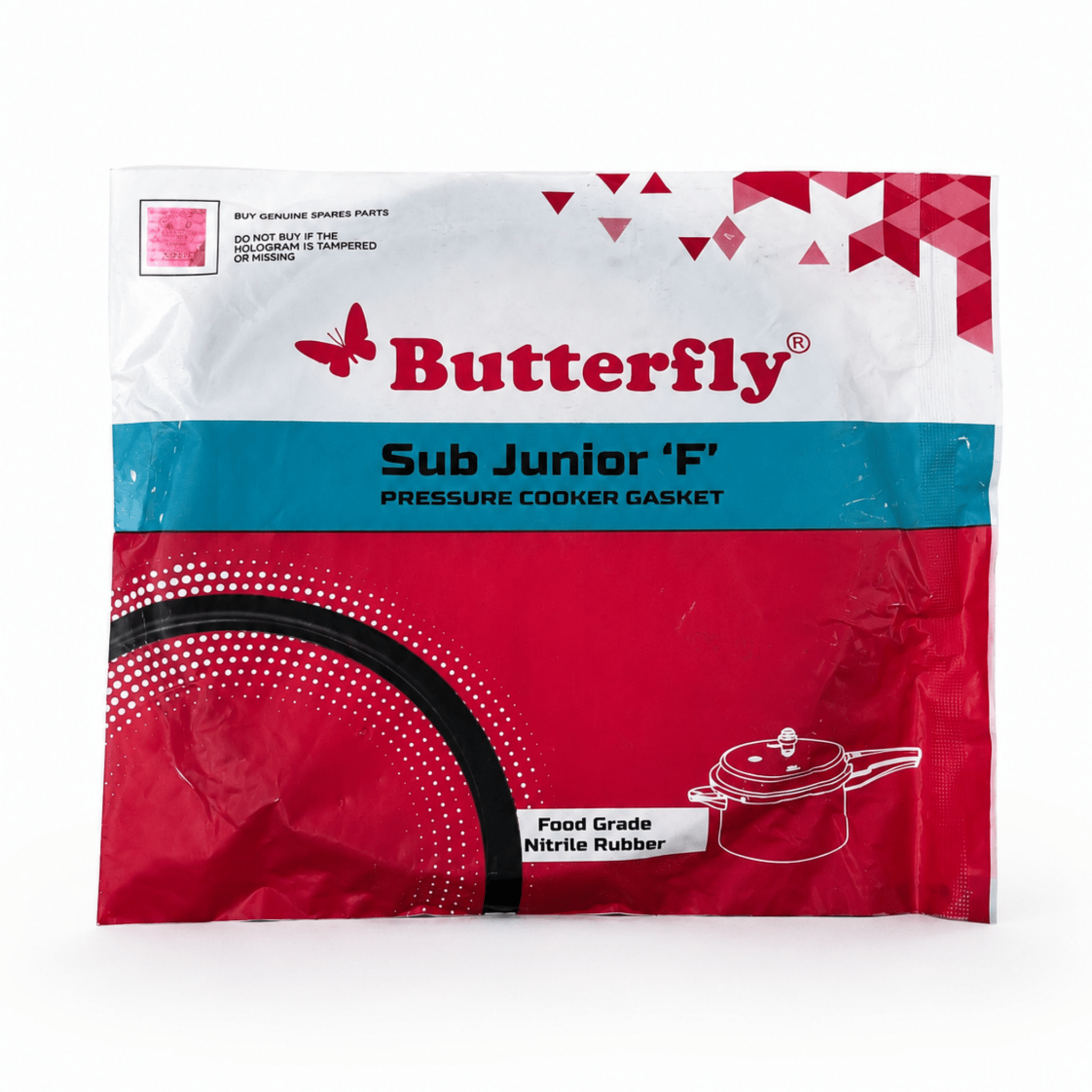 Butterfly Sub Junior F Pressure Cooker Gasket – Rubber Seal - Twin Palmyra