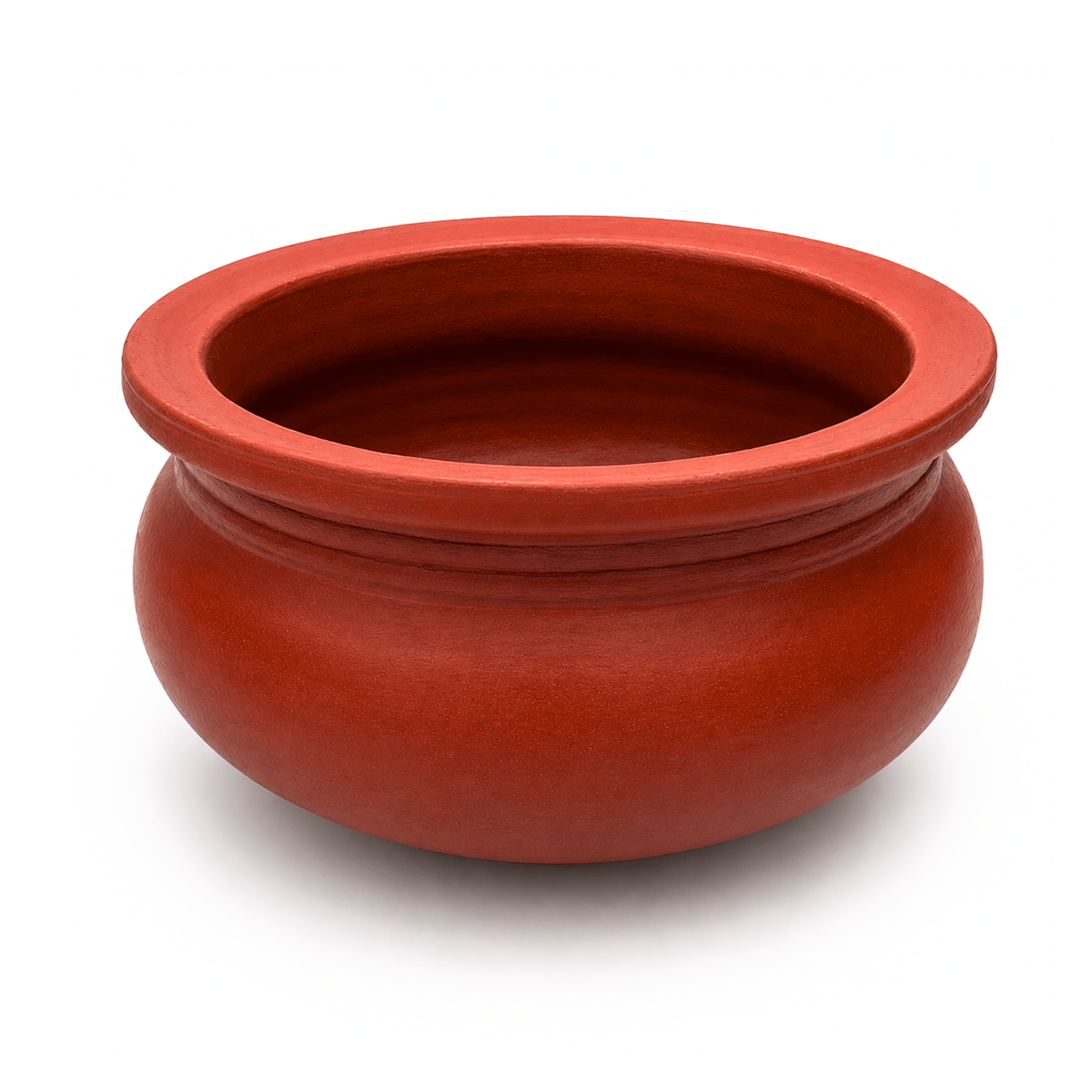 Clay Rice Pot Brown – Terracotta Cookware - Twin Palmyra