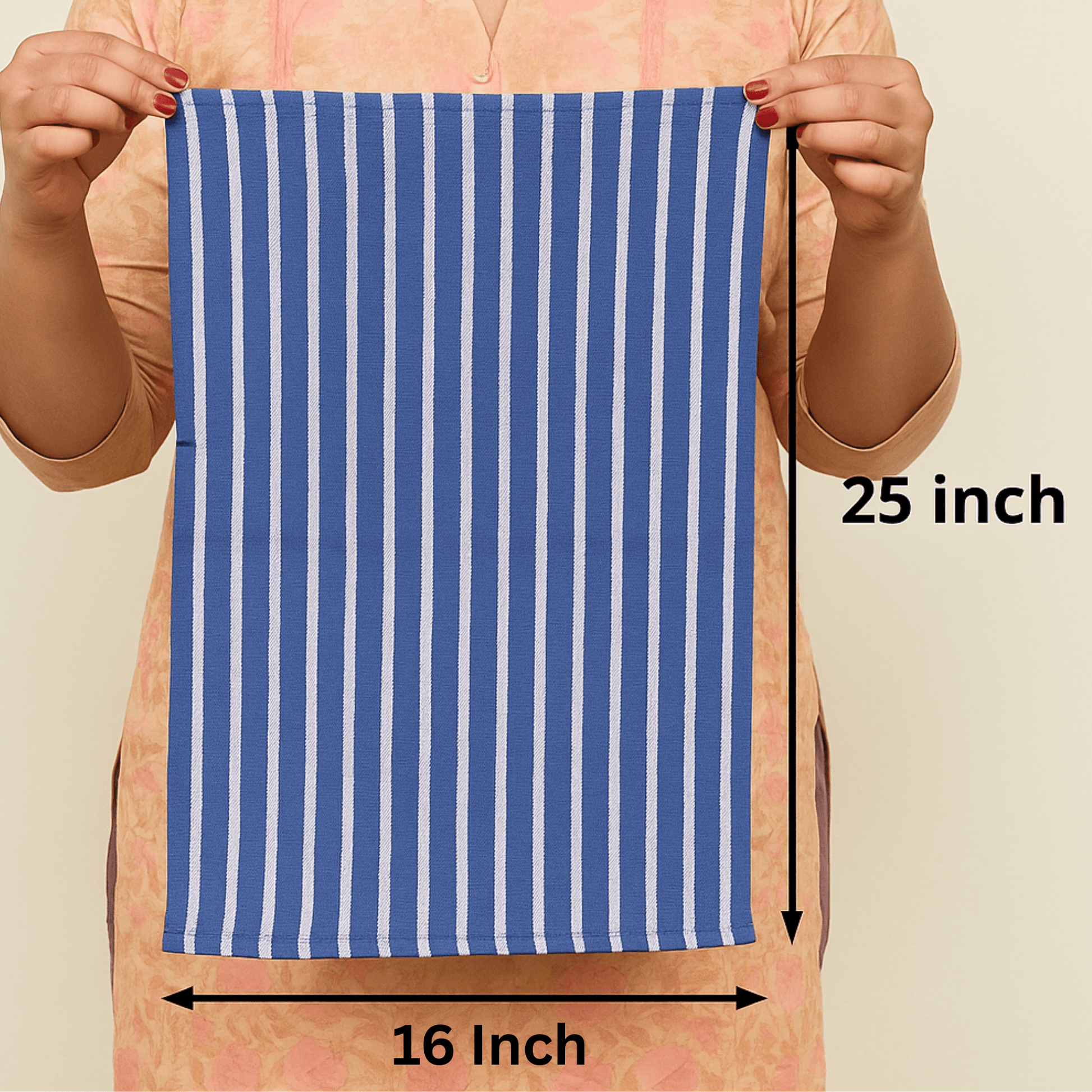 Cotton Kitchen Towels – Set of 5 - Twin Palmyra