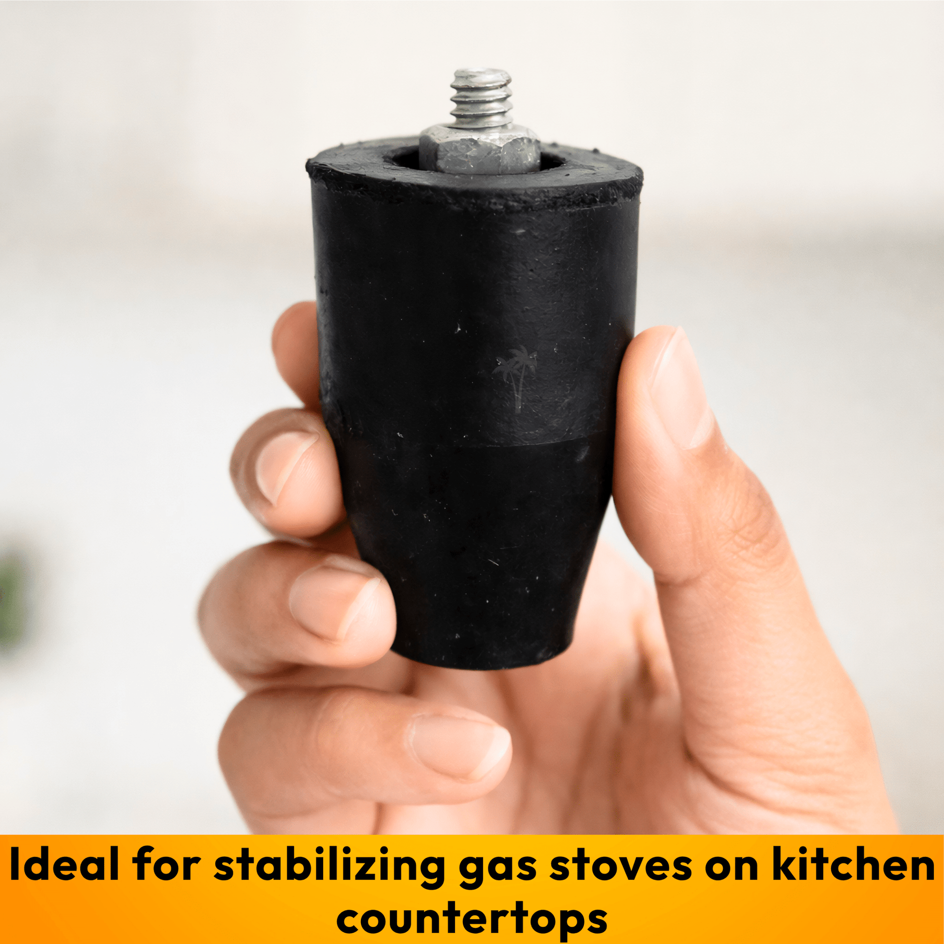 Gas stove Rubber Leg | Pack of 4 | Universal Fit for All Gas Stoves - Twin Palmyra