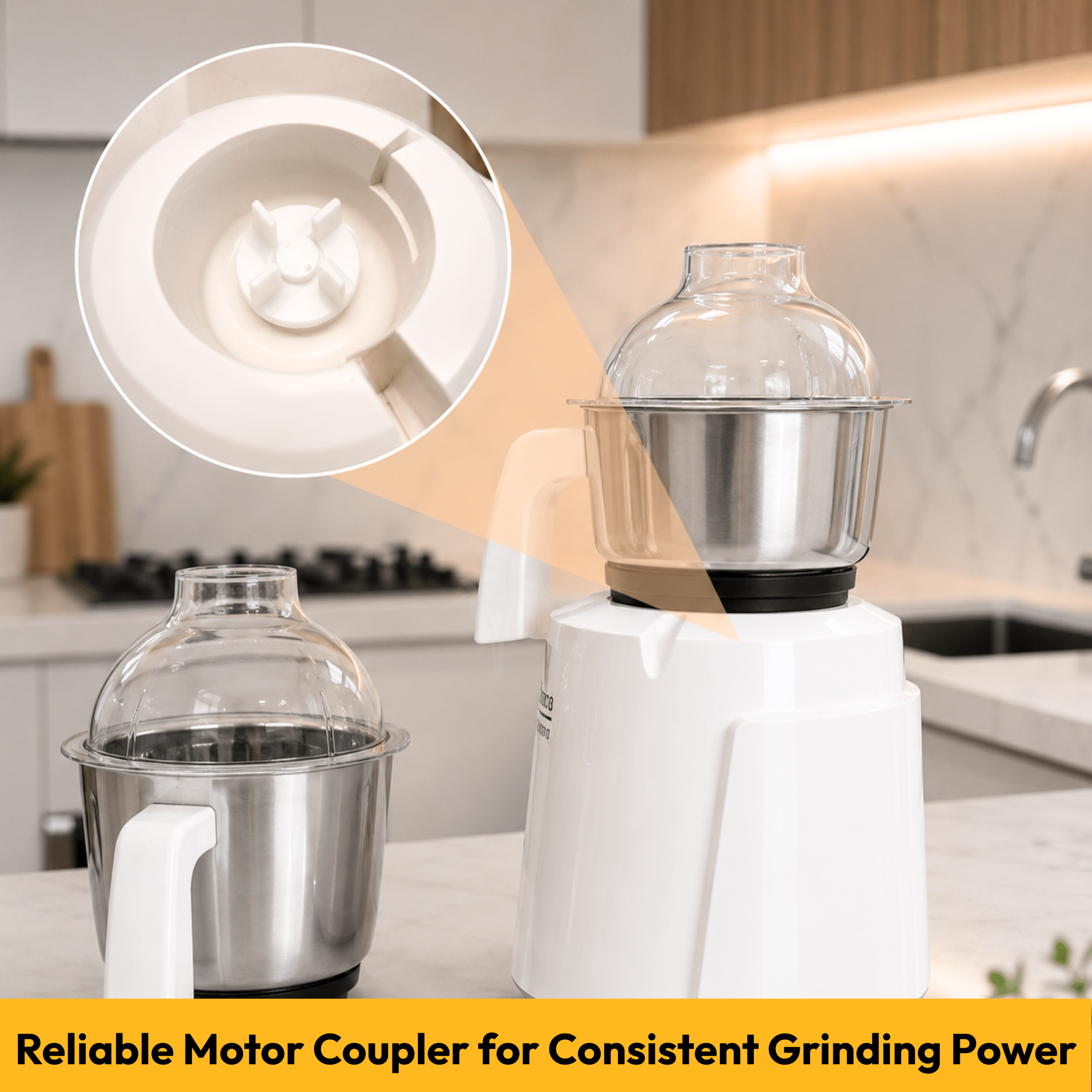 Mixer Coupler - 4 Teeth for Mixer Grinders - Twin Palmyra