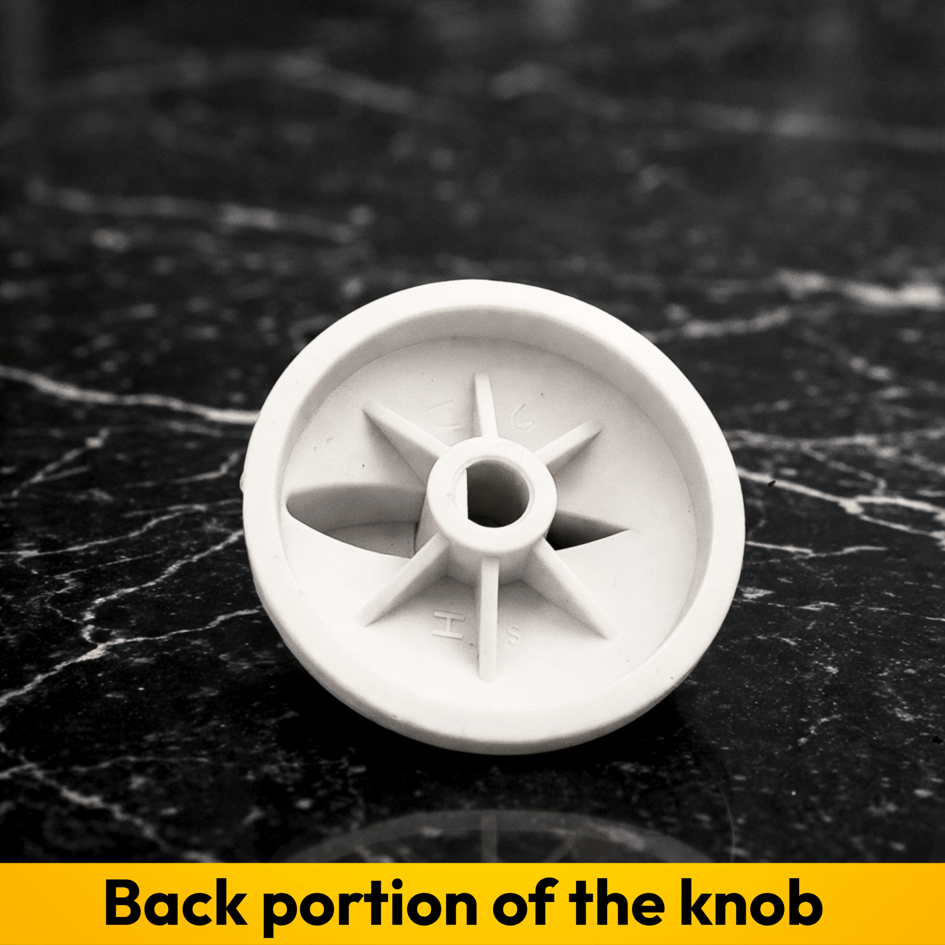 Mixer Grinder Speed Control Knob for Preethi Mixer | White - Twin Palmyra
