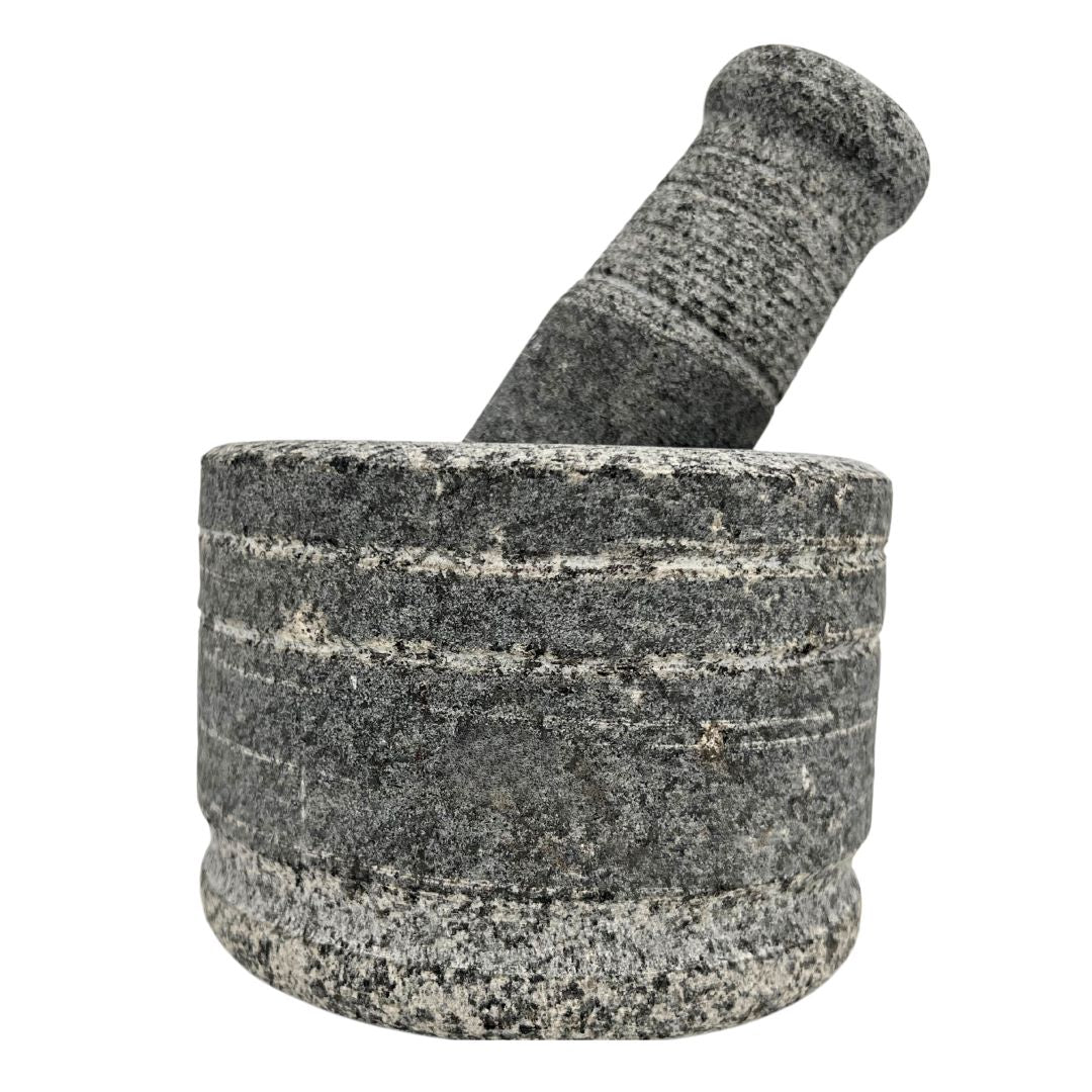 Stone Mortar and Pestle Set -Traditional