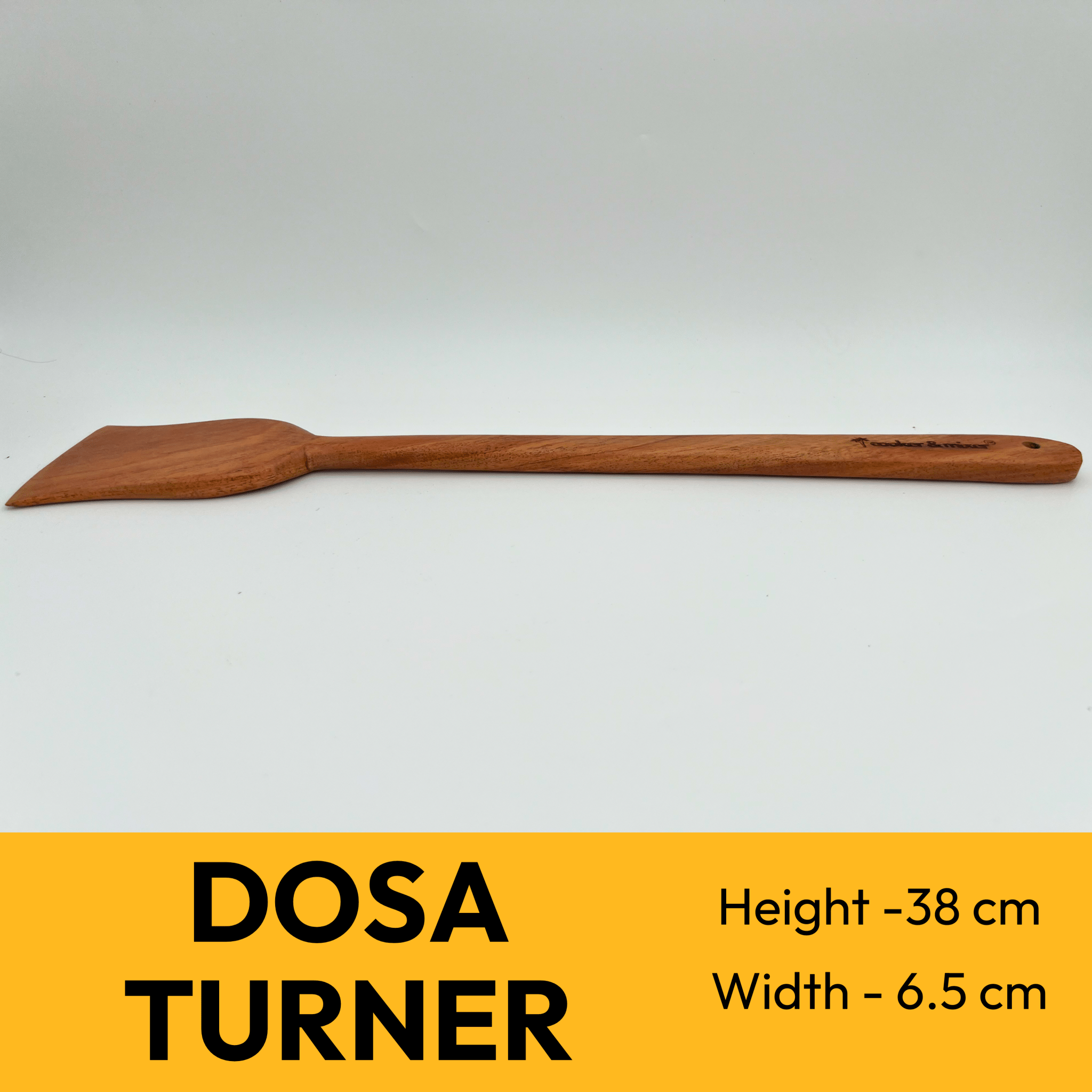 Neem Wooden Spatula Set - 2 Pcs - Twin Palmyra