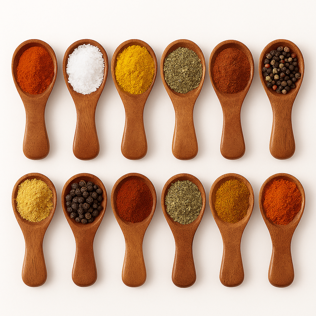 Neem Wooden Spoon - Short Handle - Twin Palmyra