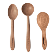 Neem Wooden Spatulas-3 Pcs(Mixing Spoon/Serving spoon/Ladle)