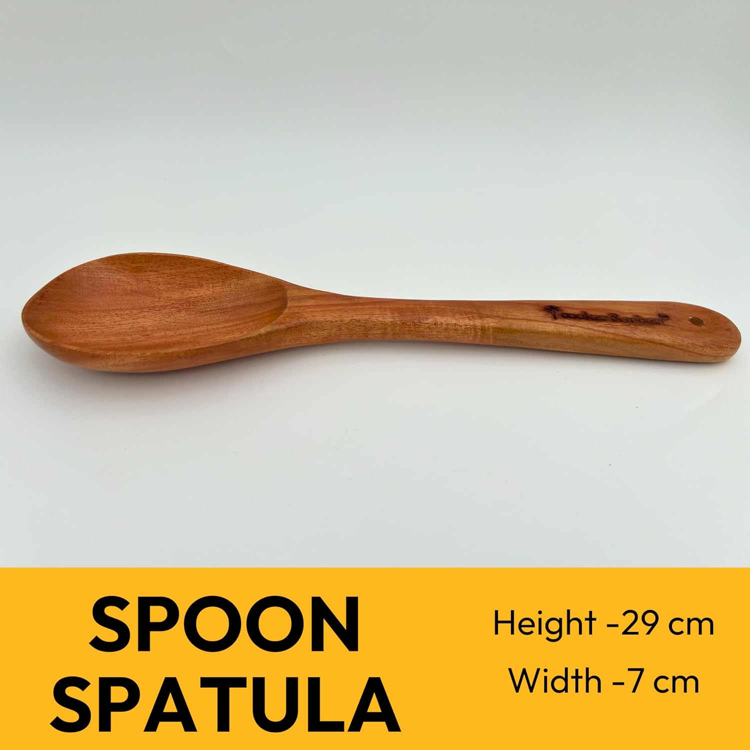 Neem Wooden Spatulas Set - 3 Pcs - Twin Palmyra