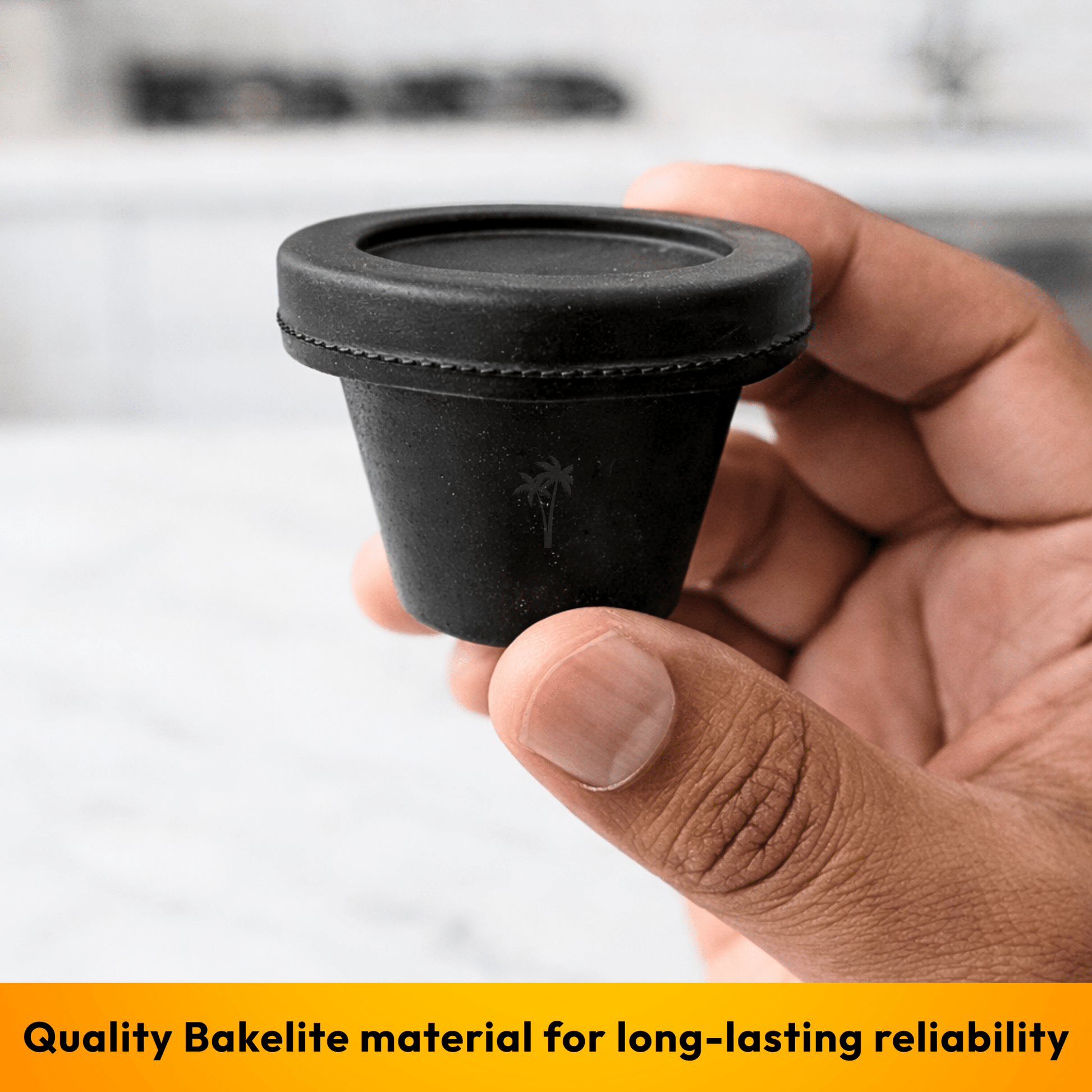 Pot Lid Knob for Stainless Steel Lid - Type 3 | Durable Replacement - Twin Palmyra