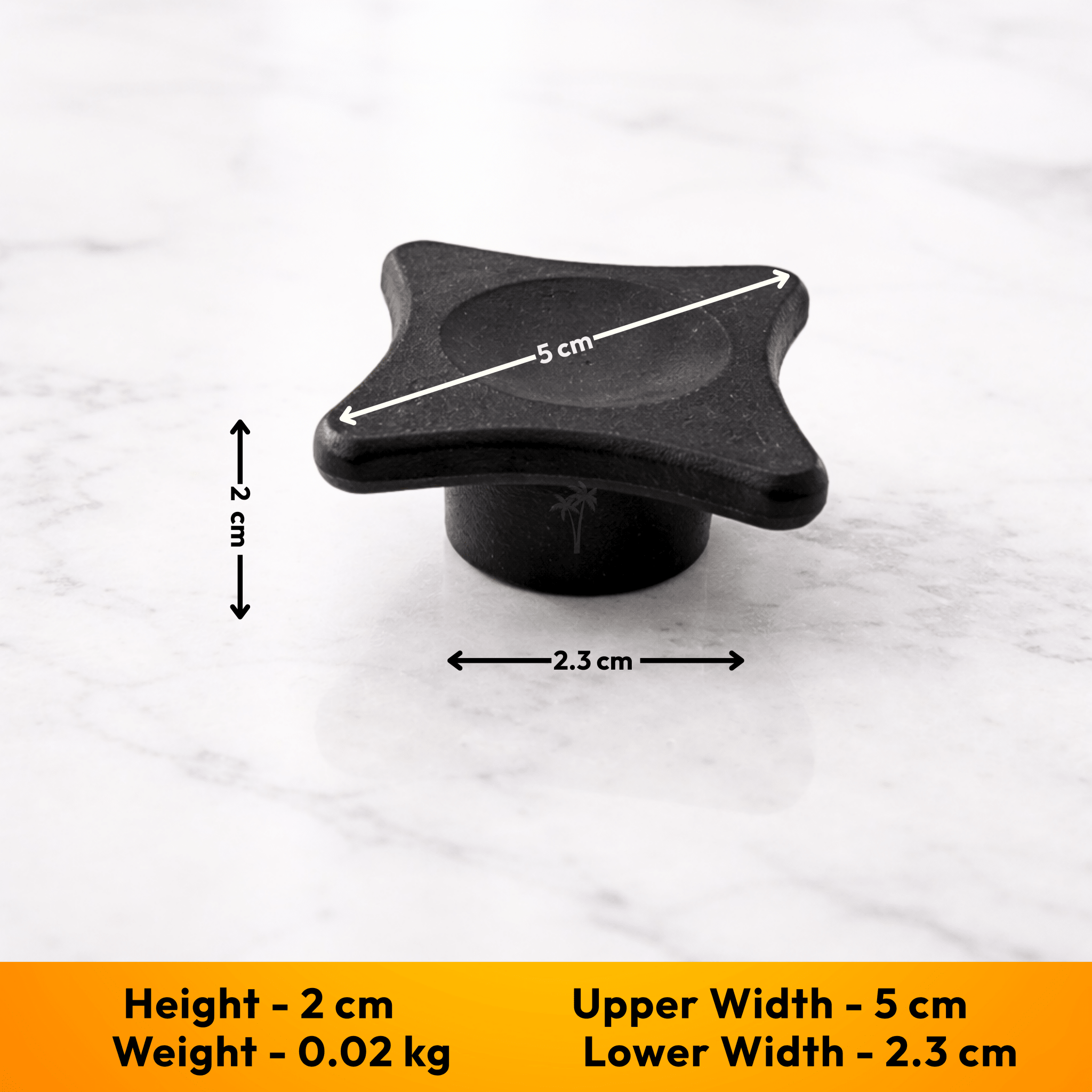 Pot Lid Knob for Stainless Steel Lid - Type 4 | Durable Replacement - Twin Palmyra