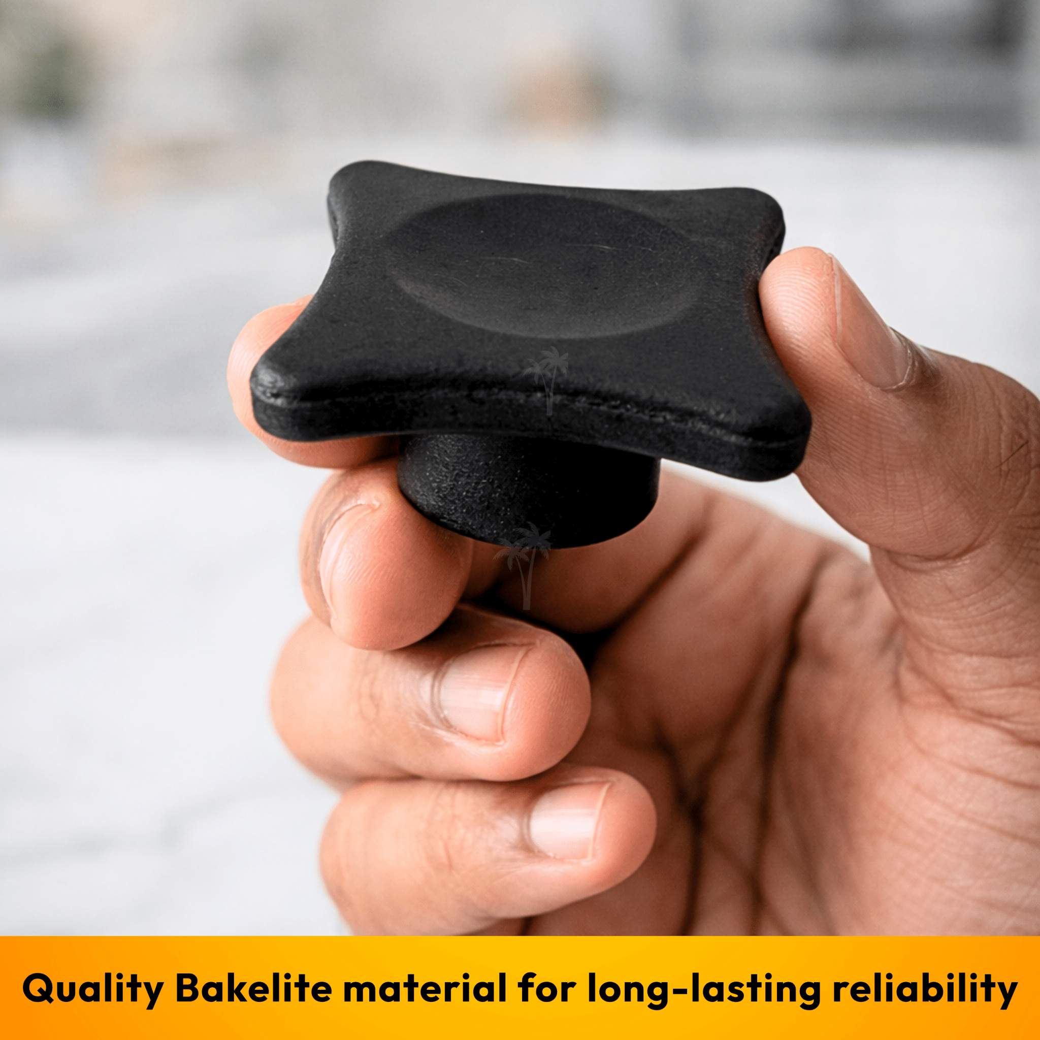 Pot Lid Knob for Stainless Steel Lid - Type 4 | Durable Replacement - Twin Palmyra