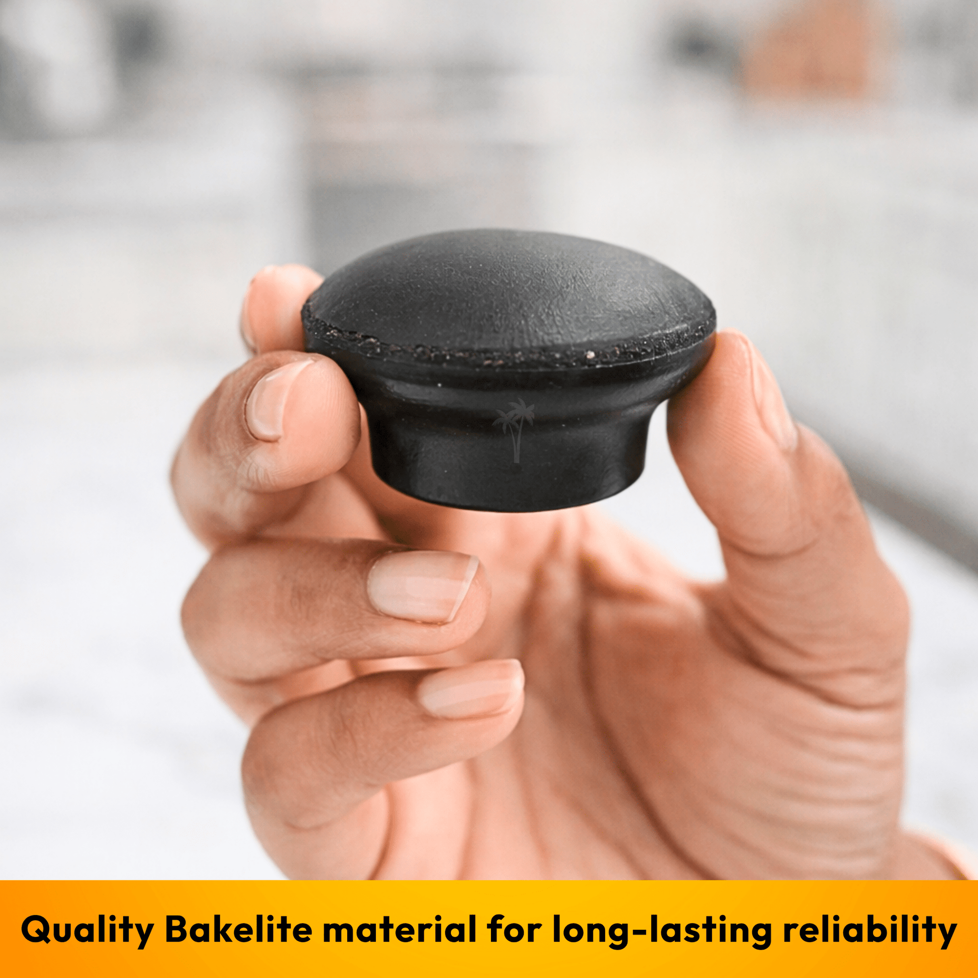 Pot Lid Knob for Stainless Steel Lid - Type 5 | Durable Replacement - Twin Palmyra