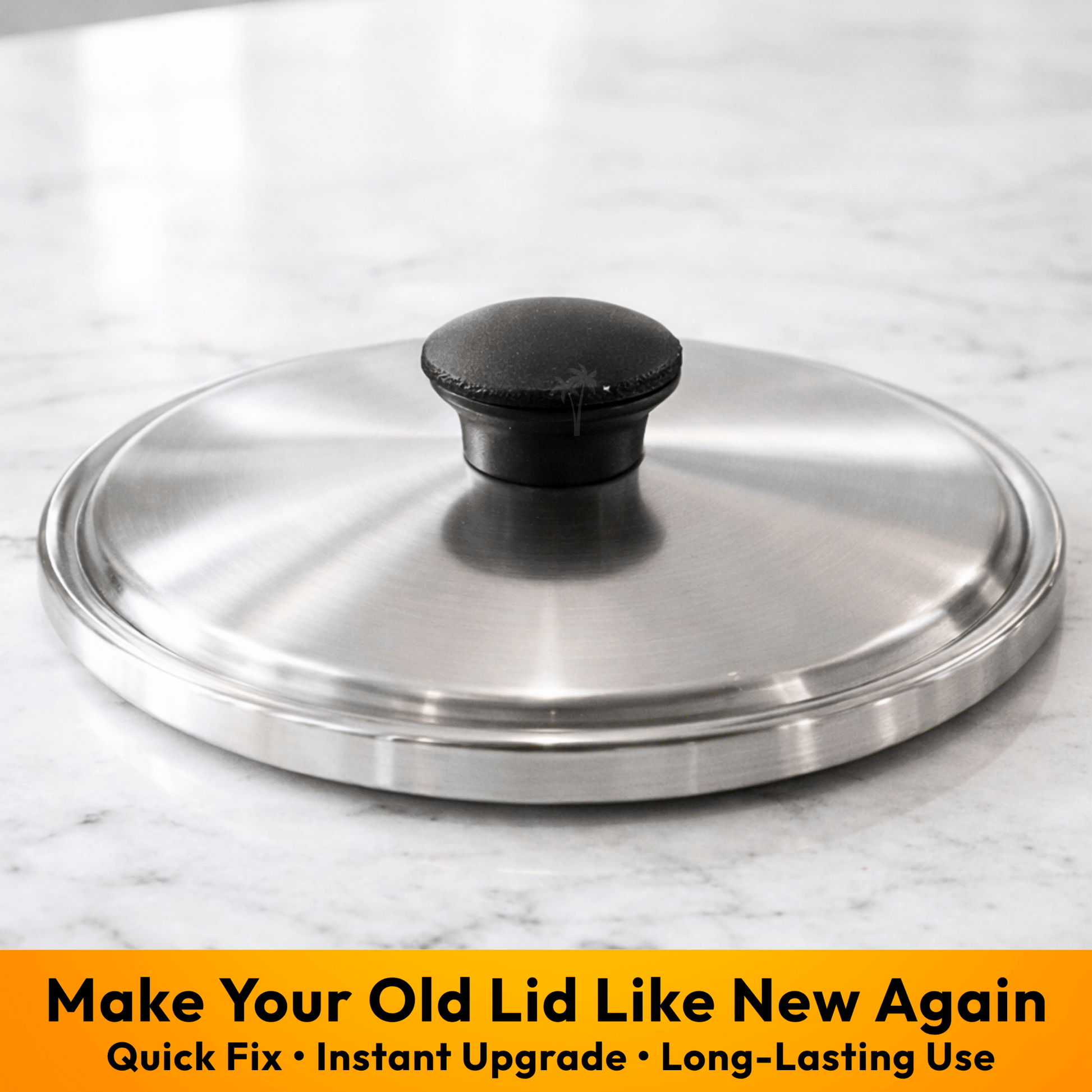 Pot Lid Knob for Stainless Steel Lid - Type 5 | Durable Replacement - Twin Palmyra