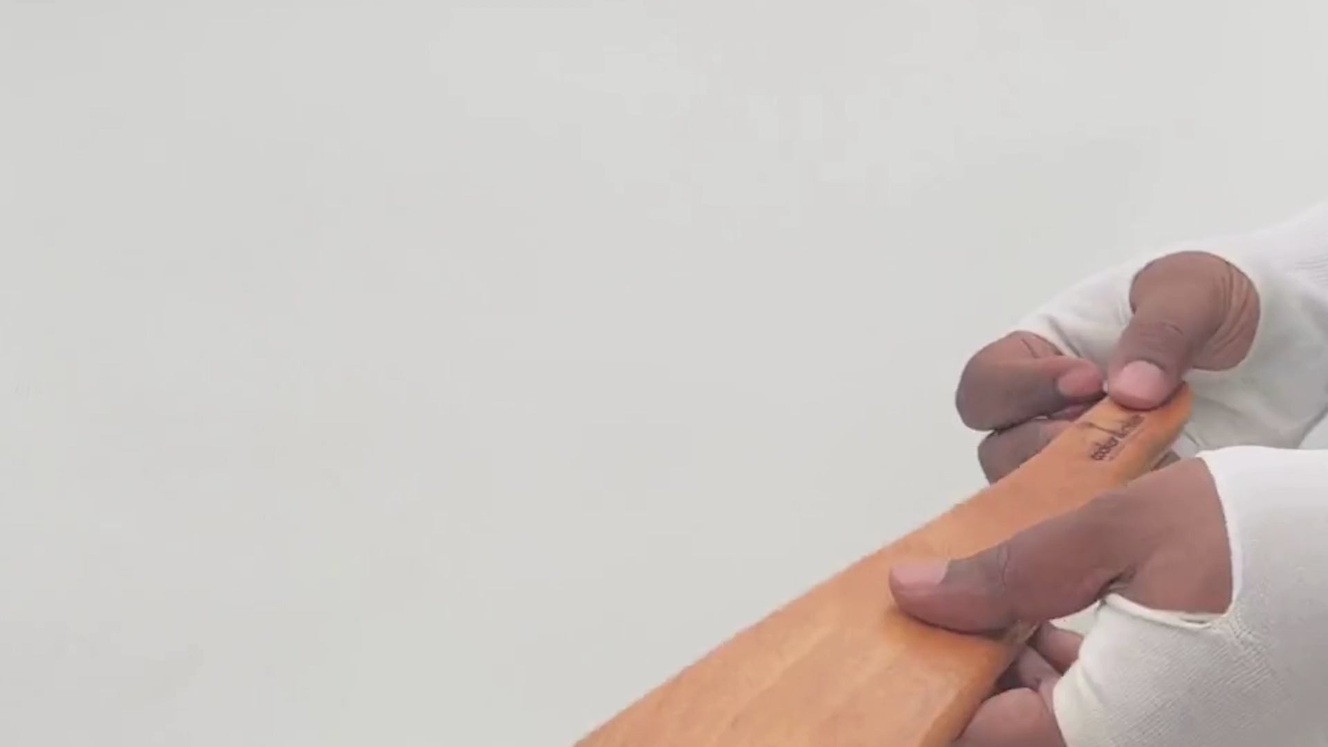 Load video: Neem Wooden Spatula Set - 3 Pcs (Mixing Spoon/Ladle/Turner)