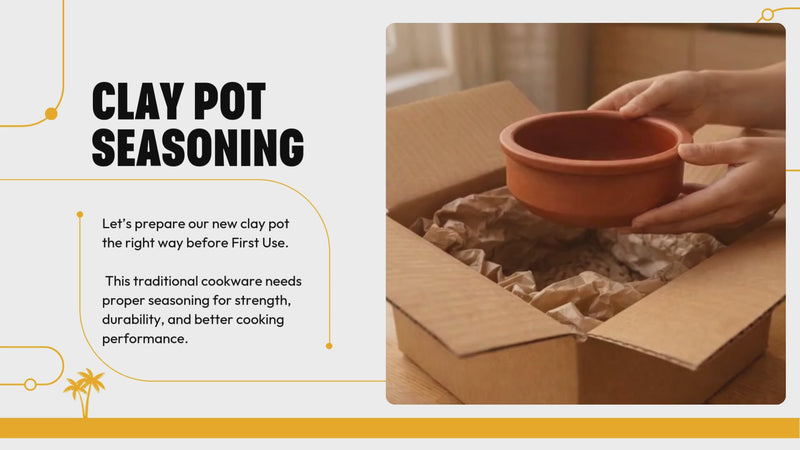 Clay Pot Seasoning 

