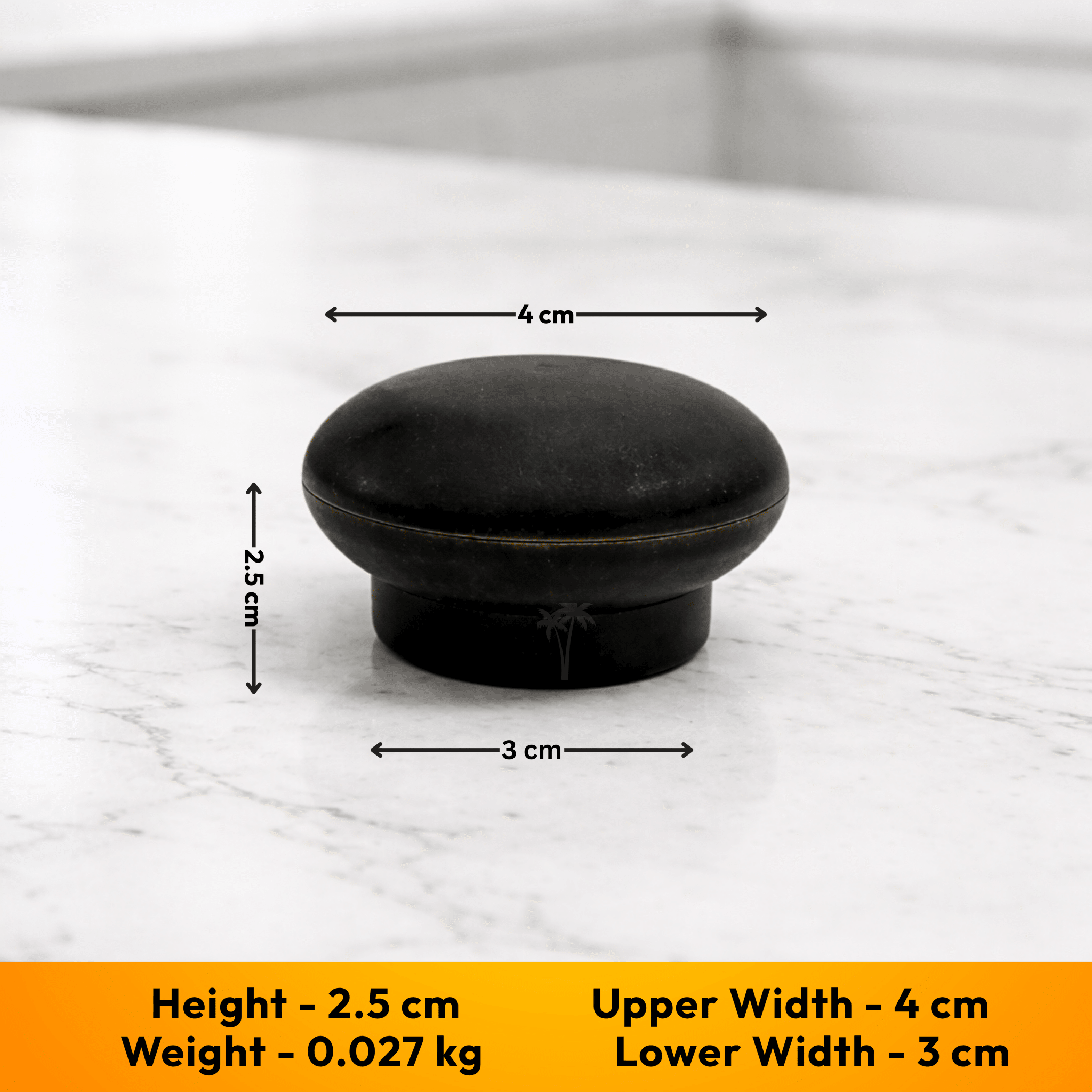 Round Pot Lid Knob for Stainless Steel Lid - Type 2 | Durable Replacement - Twin Palmyra