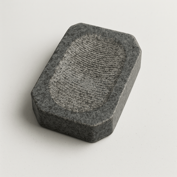 Natural Rubbing Stone - For Chandan, Turmeric & Almond