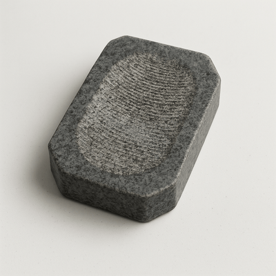 Natural Rubbing Stone - For Chandan, Turmeric & Almond