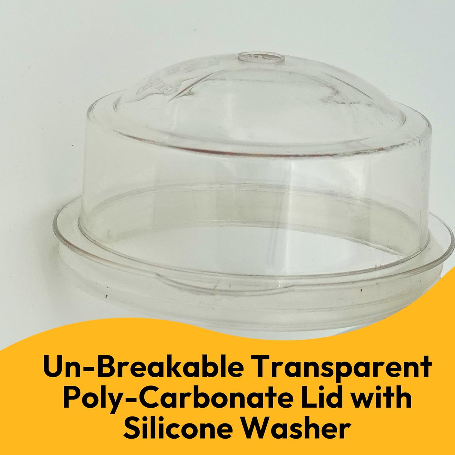 Stainless Steel Chutney Jar - 400 ml - Twin Palmyra