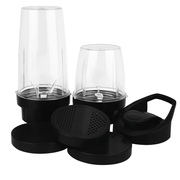 Trendy Bullet Jar Combo (350 ml + 550 ml) - For Indian Mixers - Twin Palmyra