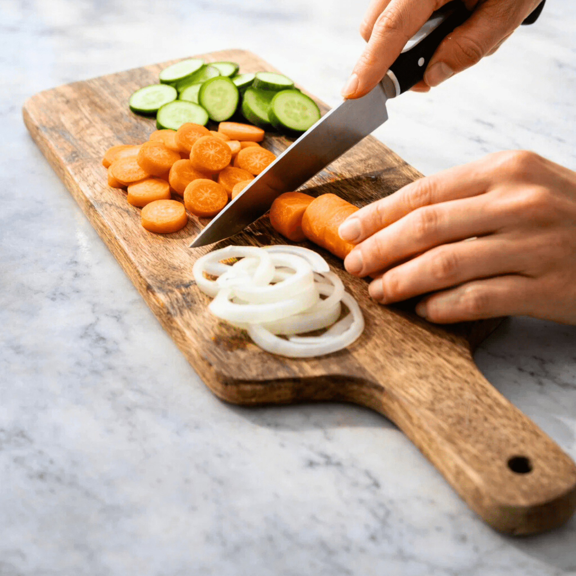 Wooden Chopping Board & Serving Tray for | Kebabs| Tandooris |Fruits - Twin Palmyra